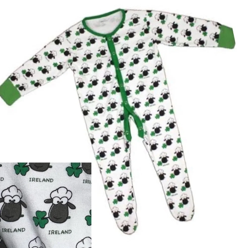 Celtic Kids Multi-Sheep Babygrow Size 12-18